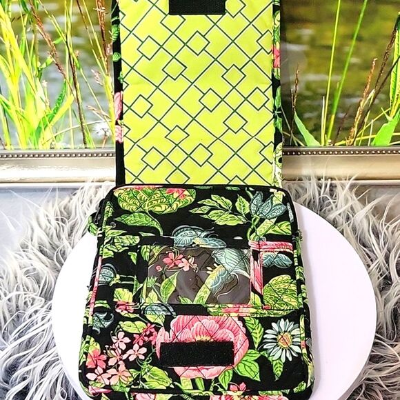 Vera Bradley Floral Black Crossbody Bag - Picture 3 of 5